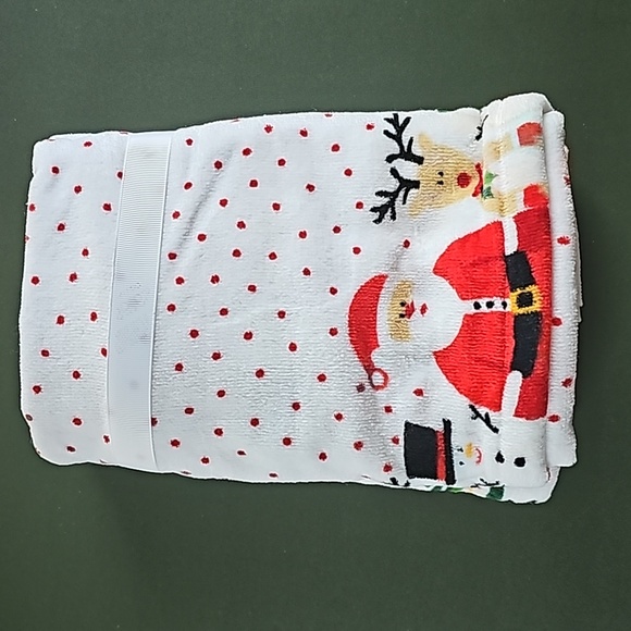 Casaba 2 Piece Christmas Hand Towel Set - Picture 2 of 2